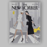 Fashion Women City Street Illustration Canvas Wall Art Print Decor Picture Ready to Hang