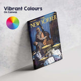 Jazz Trio Nightclub Music Scene Canvas Wall Art Print Decor Picture Ready to Hang