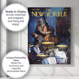 Jazz Trio Nightclub Music Scene Canvas Wall Art Print Decor Picture Ready to Hang