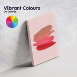 Pink Nude Coral Lipstick Swatch Makeup Beauty Art Canvas Wall Art Print Decor Picture Ready to Hang