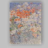Impressionist Wild Poppy Meadow Watercolour Floral Landscape Canvas Wall Art Print Decor Picture Ready to Hang