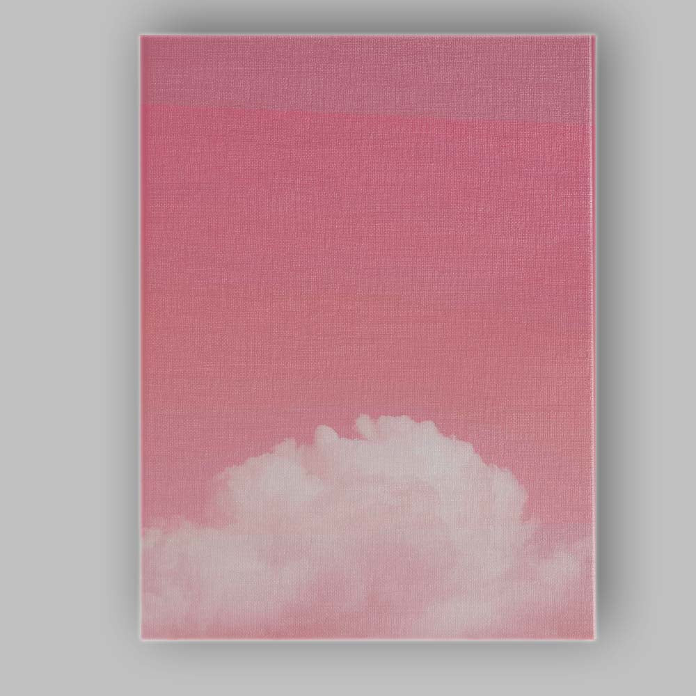 Dreamy Pink Cloud Sky Minimal Aesthetic Landscape Canvas Wall Art Print Decor Picture Ready to Hang