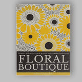 Modern Yellow Sunflower Floral Boutique Typography Poster Canvas Wall Art Print Decor Picture Ready to Hang