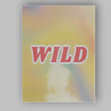 Pastel Wild Typography Minimalist Retro Quote Design Canvas Wall Art Print Decor Picture Ready to Hang