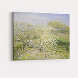 Soft Spring Blossom Orchard Landscape Impressionist Canvas Wall Art Print Decor Picture Ready to Hang