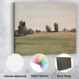 Minimalist Rustic Countryside Field Landscape Canvas Wall Art Print Decor Picture Ready to Hang