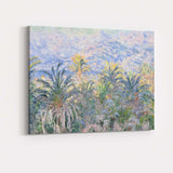Pastel Tropical Palm Grove Impressionist Exotic Botanical Landscape Canvas Wall Art Print Decor Picture Ready to Hang