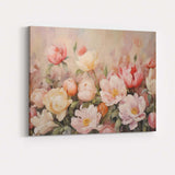 Rustic Farmhouse Meadow Country Path Impressionist Landscape Canvas Wall Art Print Decor Picture Ready to Hang