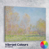 Soft Pastel Spring Woodland Sunlight Trees Landscape Canvas Wall Art Print Decor Picture Ready to Hang