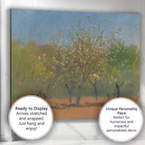 Minimalist Blossom Orchard Tree Impressionist Nature Landscape Canvas Wall Art Print Decor Picture Ready to Hang