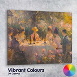 Impressionist Outdoor Garden Luncheon Champagne Celebration Canvas Wall Art Print Decor Picture Ready to Hang