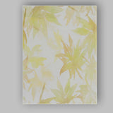 Pale Yellow Autumn Leaf Repeat Canvas Wall Art Print Decor Picture Ready to Hang