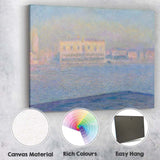 Pastel Impressionist Venetian Canal Waterscape Cityscape Canvas Wall Art Print Decor Picture Ready to Hang