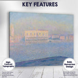 Pastel Impressionist Venetian Canal Waterscape Cityscape Canvas Wall Art Print Decor Picture Ready to Hang