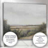 Peaceful Rural Meadow Countryside Panorama Landscape Canvas Wall Art Print Decor Picture Ready to Hang