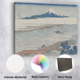 Japanese Mount Fuji Woodblock Landscape Print Canvas Wall Art Print Decor Picture Ready to Hang