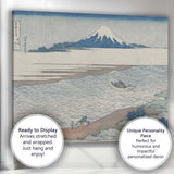 Japanese Mount Fuji Woodblock Landscape Print Canvas Wall Art Print Decor Picture Ready to Hang