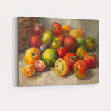 Colourful Heirloom Tomato Still Life Kitchen Art Canvas Wall Art Print Decor Picture Ready to Hang