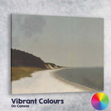 Coastal Sand Dunes Tranquil Seaside Beach Landscape Canvas Wall Art Print Decor Picture Ready to Hang