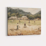 Atmospheric Impressionist Rolling Hills Countryside Valley Landscape Canvas Wall Art Print Decor Picture Ready to Hang