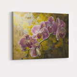 Purple Phalaenopsis Orchid Bloom Botanical Floral Artwork Canvas Wall Art Print Decor Picture Ready to Hang