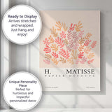 Henri Matisse Coral Reef Paper Cut Botanical Collage Canvas Wall Art Print Decor Picture Ready to Hang
