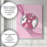 Girl Put Your Records On Retro Music CD Canvas Wall Art Print Decor Picture Ready to Hang