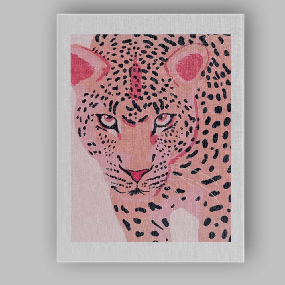 Red Lip Print Ace of Spades Playing Card Canvas Wall Art Print Decor Picture Ready to Hang
