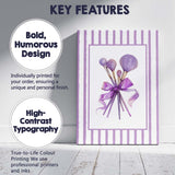 Lavender Makeup Brushes With Ribbon Coquette Illustration Canvas Wall Art Print Decor Picture Ready to Hang