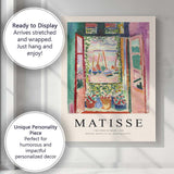 Matisse Open Window Fauvist Harbour Exhibition Canvas Wall Art Print Decor Picture Ready to Hang