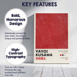 Red Polka Dot Abstract Yayoi Kusama Exhibition Poster Canvas Wall Art Print Decor Picture Ready to Hang