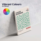 Green Polka Dot Minimalist Yayoi Kusama Exhibition Poster Canvas Wall Art Print Decor Picture Ready to Hang