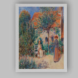 Renoir Garden Orchard Impressionist Country House Painting Canvas Wall Art Print Decor Picture Ready to Hang