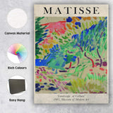 Henri Matisse Colourful Fauvist Landscape Painting Canvas Wall Art Print Decor Picture Ready to Hang
