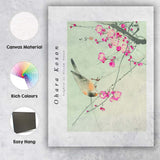 Ohara Koson Songbird Blossom Branch Japanese Woodblock Style Canvas Wall Art Print Decor Picture Ready to Hang