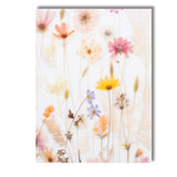 Pastel Meadow Wildflowers Soft Botanical Collage Canvas Wall Art Print Decor Picture Ready to Hang