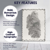 Victorian Ivy Vine Botanical Engraving Illustration Canvas Wall Art Print Decor Picture Ready to Hang