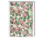 Art Deco Grape Vine Pattern In Soft Pink Green And Cream Canvas Wall Art Print Decor Picture Ready to Hang