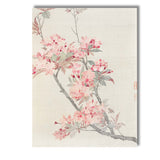 Soft Pink Cherry Blossom Branch Oriental Botanical Canvas Wall Art Print Decor Picture Ready to Hang