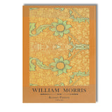 William Morris Kennet Pattern Golden Floral Arts And Crafts Design Canvas Wall Art Print Decor Picture Ready to Hang