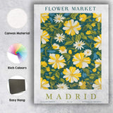 Blush Apple Blossom Floral Pattern Botanical Market Poster Canvas Wall Art Print Decor Picture Ready to Hang