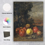 Rustic Autumn Apples Country Orchard Still Life Canvas Wall Art Print Decor Picture Ready to Hang