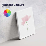 Soft Blush Pink Minimalist Watercolour Blossom Canvas Wall Art Print Decor Picture Ready to Hang