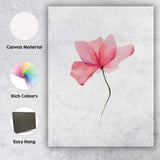 Soft Pink Magnolia Blossom Watercolour Botanical Canvas Wall Art Print Decor Picture Ready to Hang