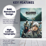Epic Jungle River Conquistador Adventure Historical Drama Cinematic Poster Style Canvas Wall Art Print Decor Picture Ready to Hang