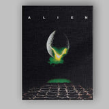 Minimalist Sci Fi Space Egg Dark Horror Film Inspired Artwork Canvas Wall Art Print Decor Picture Ready to Hang