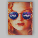 Warm Retro Music Industry Fame Reflection Sunglasses Portrait Artwork Canvas Wall Art Print Decor Picture Ready to Hang