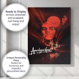 Dark Red Psychological War Drama Atmospheric Cinematic Artwork Canvas Wall Art Print Decor Picture Ready to Hang