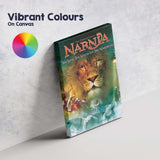 Magical Lion Fantasy Kingdom Winter Adventure Illustration Canvas Wall Art Print Decor Picture Ready to Hang