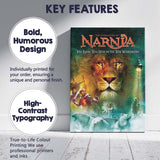 Magical Lion Fantasy Kingdom Winter Adventure Illustration Canvas Wall Art Print Decor Picture Ready to Hang